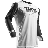 motokrosový dres Thor Prime Fit Rohl 2018 black/white