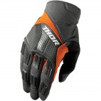motokrosové rukavice THOR Rebound glove charcoal/orange