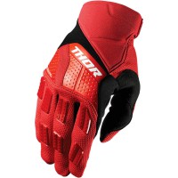 motokrosové rukavice THOR Rebound Gloves 2018 red