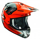 motokrosová přilba THOR Verge Helmets 2018 vortech flo orange/gray