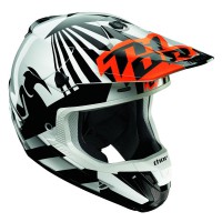 motokrosová přilba THOR Verge Helmets 2018 Dazz flo orange/wht